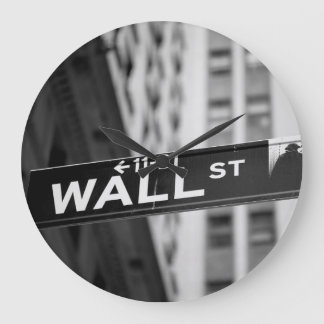 Wall street ラージ壁時計