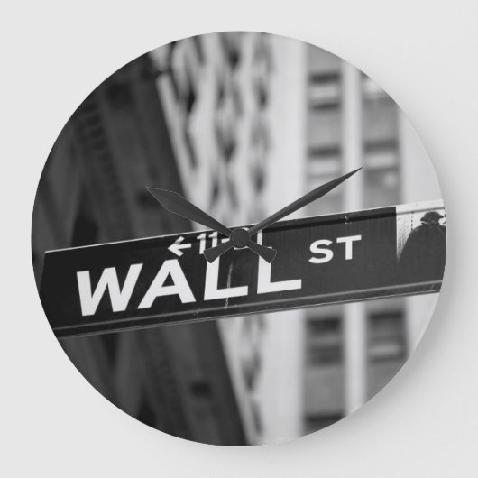 Wall street ラージ壁時計 (正面)