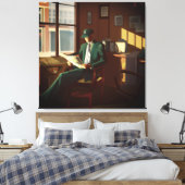 Wall Street Analyst キャンバスプリント (インサイチュ (寝室))