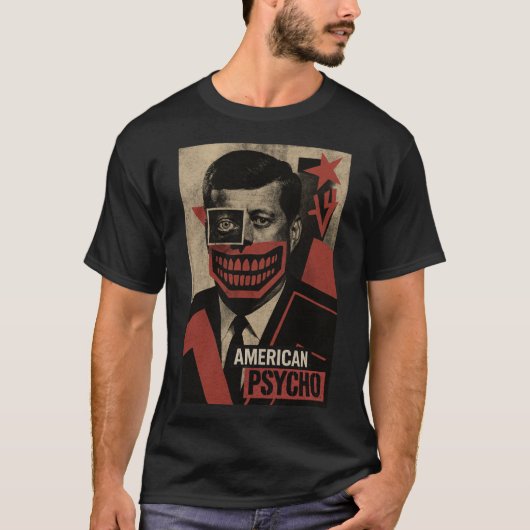 Wall Street Horror: Elite Psychosis Art Tシャツ (正面)
