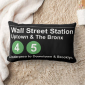 Wall Street Station ランバークッション (ブランケット)