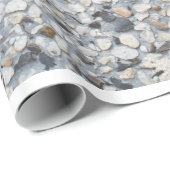 Wall surface stonesテクスチャ ラッピングペーパー (ロールコーナー)