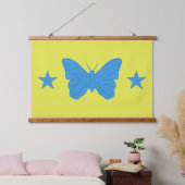 Wall Tapestry with flag of Bady Bassit, Brazil 吊り下げ型タペストリー (寝室)