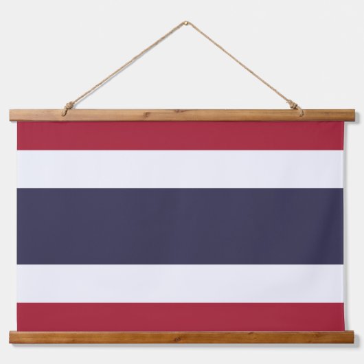 Wall Tapestry with flag of Thailand 吊り下げ型タペストリー (正面)