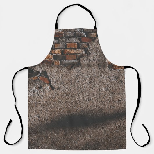 Wall with broken bricks エプロン (正面)