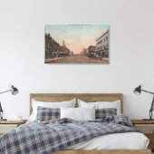 Walla Walla, WA – メインセントビュー。 キャンバスプリント (インサイチュ (寝室))