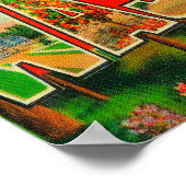 Walla Walla, Washington - Large Letter Scenes ポスター (角)