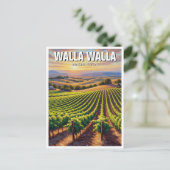 Walla Walla Washington Travel ポストカード (スタンド正面)