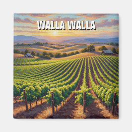Walla Walla Washington Travel マグネット