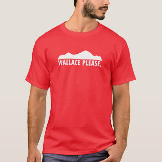 Wallace Idaho Please Tシャツ