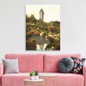 Wallace Monument, Stirling, Scotland Canvas print キャンバスプリント (インサイチュ (リビング))