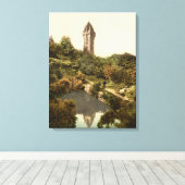 Wallace Monument, Stirling, Scotland Canvas print キャンバスプリント (インサイチュ (ウッドフロア))