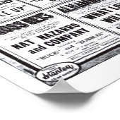 Wallace Reid 1920ヴィンテージ広告ポスター ポスター (角)