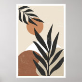 Wallart，ホームデコア，ボホアート，ベッドルームデコア ポスター (正面)