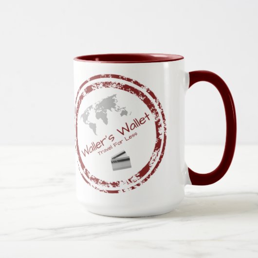 Wallerの財布のコーヒー・マグ マグカップ (右)