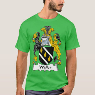 Waller Coat of Arms Family Crest  Tシャツ
