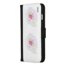 Wallet Case : Iris Flower