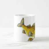 Walleyeの魚のマグ! コーヒーマグカップ (中央)
