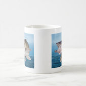 Walleyeの魚釣り コーヒーマグカップ (中央)