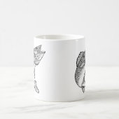 Walleyeの魚 コーヒーマグカップ (中央)