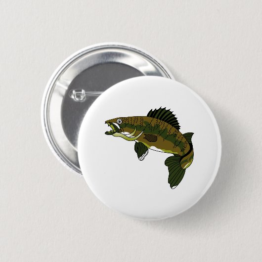 Walleye 缶バッジ (正面&裏面)