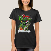 Walleye Fish   Xmas Decorations Santa Walleye Chri Tシャツ (正面)