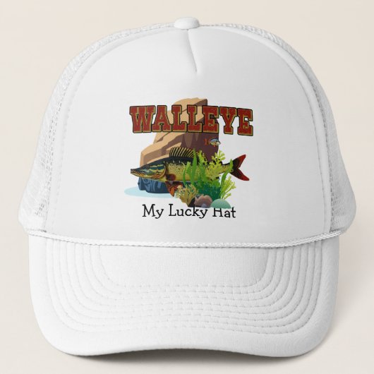 Walleye "My Lucky Hat" キャップ (正面)