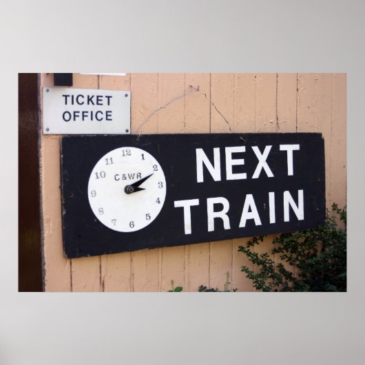 Wallingford station, Oxfordshire，英国 ポスター (正面)