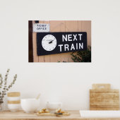 Wallingford station, Oxfordshire，英国 ポスター (キッチン)