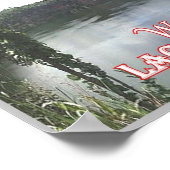Wallis - Lac Lalolalo - Wallis and Futuna - ポスター (角)