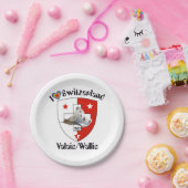 Wallis / Schweiz - Valais / Suisse Teller ペーパープレート (パーティー)