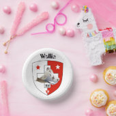 Wallis / Schweiz - Valais / Suisse Teller Schüssel ペーパーボウル (パーティー)