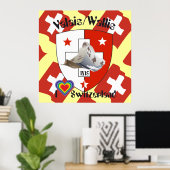 Wallis Valais Schweiz Suisse Poster ポスター (ホームオフィス)