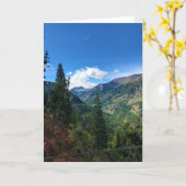 Wallowa Mountains、または カード (黄色い花)