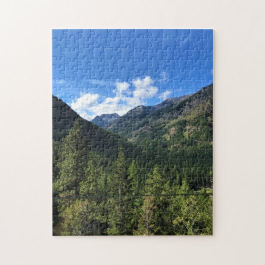Wallowa Mountains、または ジグソーパズル (縦)