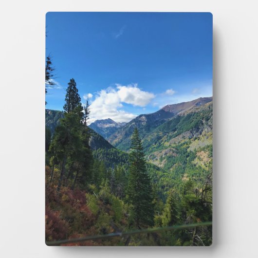 Wallowa Mountains、または フォトプラーク (正面)