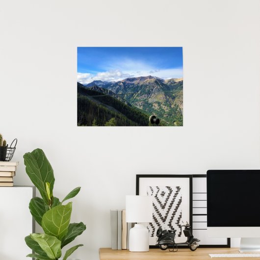 Wallowa Mountains、または ポスター (ホームオフィス)
