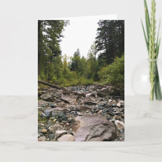 Wallowa River、または カード (正面)