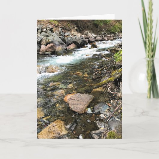 Wallowa River、または カード (正面)