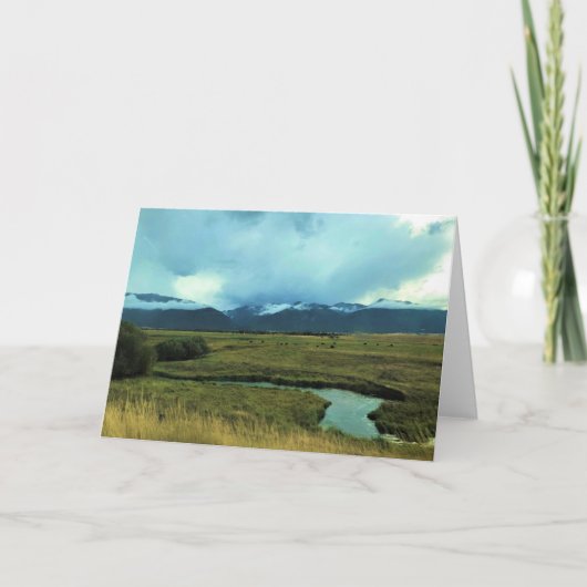 Wallowa River、または カード (正面)