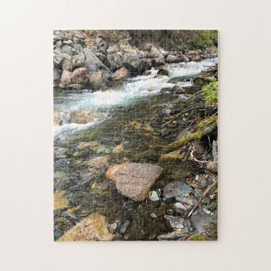 Wallowa River、または ジグソーパズル (縦)