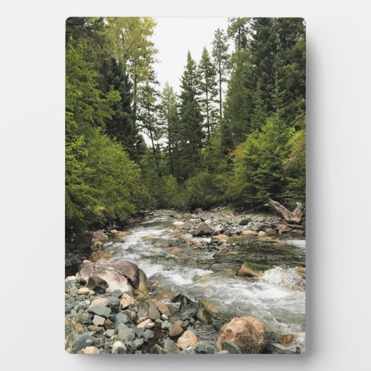 Wallowa River、または フォトプラーク (正面)