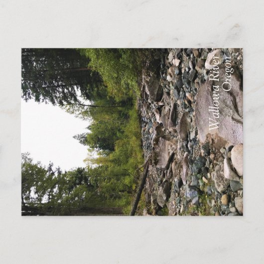 Wallowa River、または ポストカード (正面)