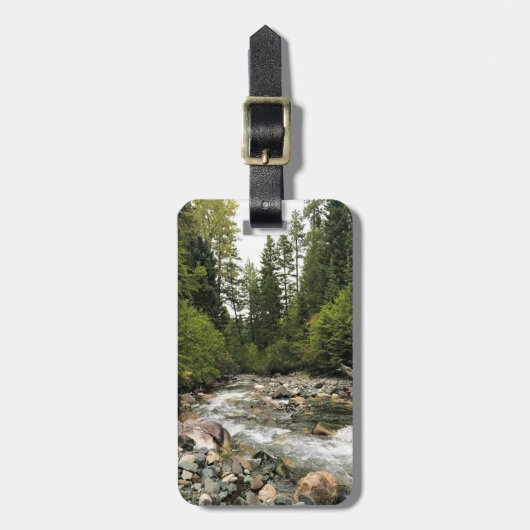 Wallowa River、または ラゲッジタグ (正面縦)
