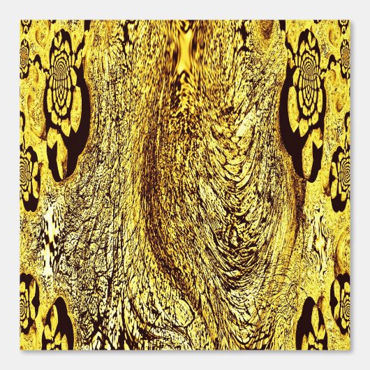 Wallpaper - Saffron Swirl & Midnight Whispers 壁紙 (正面)