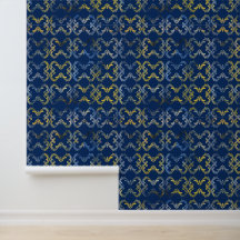 Wallpaper with curls