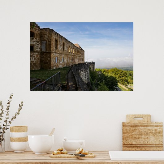 Walls of Glechburg ポスター (キッチン)