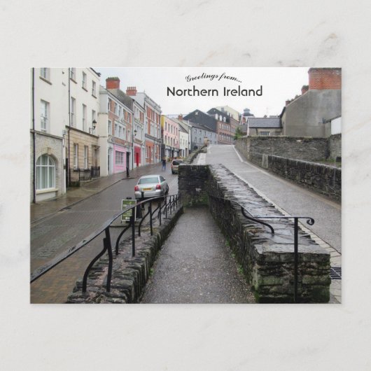  Walls of Londonderry Northern Ireland ポストカード (正面)