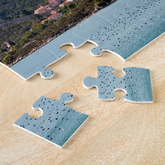 Walls of Ston – ダルマティア,クロアチア ジグソーパズル (側面)