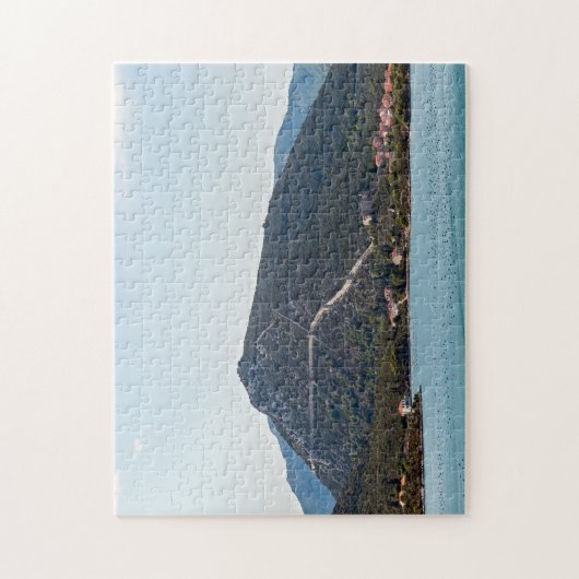 Walls of Ston – ダルマティア,クロアチア ジグソーパズル (縦)